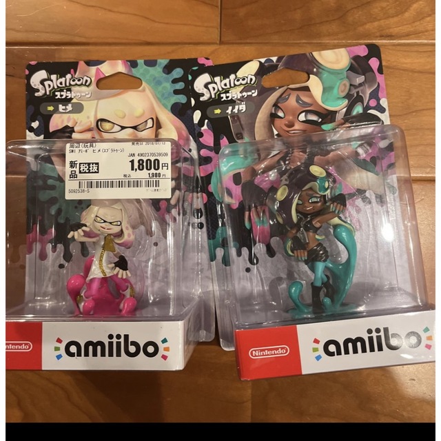 amiibo  ヒメ イイダ テンタクルズセット Splatoon