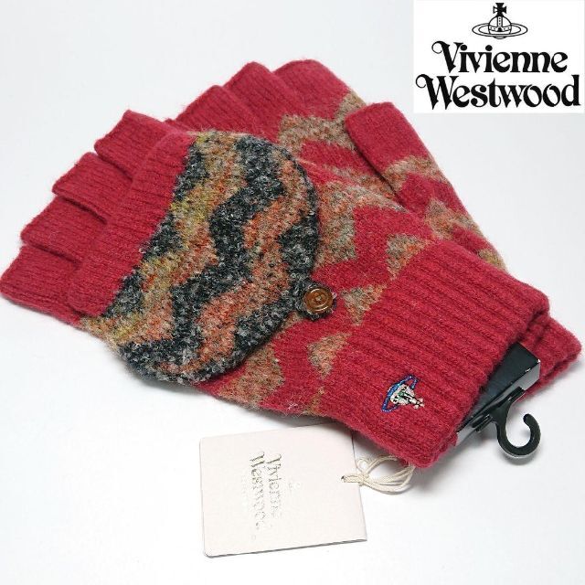 Vivienne Westwood(ヴィヴィアンウエストウッド)の【新品タグ付き】ヴィヴィアンウエストウッド 手袋/グローブ011 毛 レディースのファッション小物(手袋)の商品写真