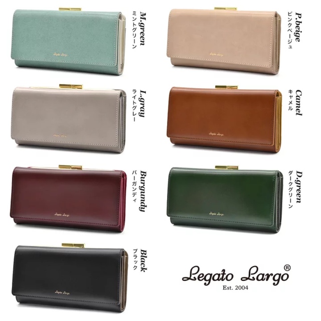 Legato Largo(レガートラルゴ)の☆ LJE 1105 Legato Largo レガートラルゴ がま口長財布 ☆ レディースのファッション小物(財布)の商品写真