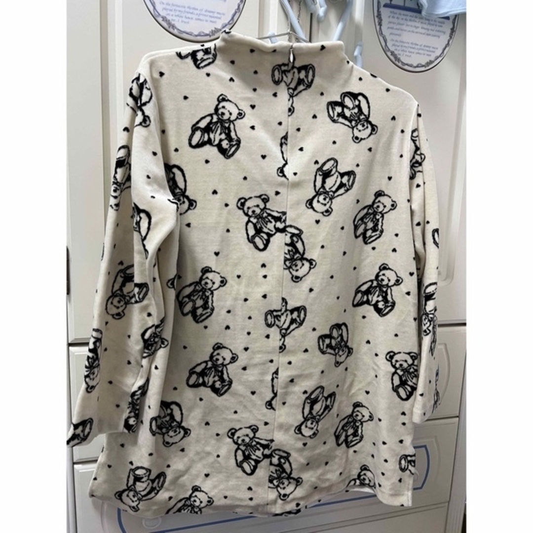 Spank! - くまさんベロアロンTee♡リボン♡ファンシー♡レトロ