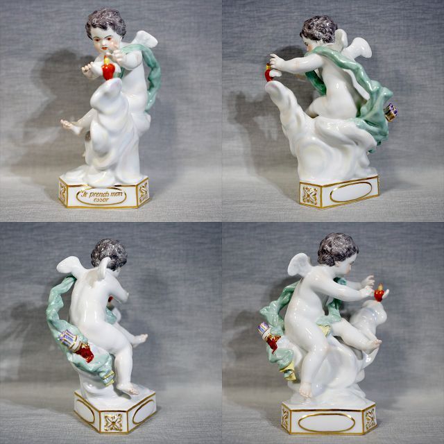 MEISSEN - 【レアセット 1級品】マイセン 天使 連作 デヴィーゼ MEISSEN - 【レアセット 1級品】マイセン 天使 連作 デヴィーゼ
