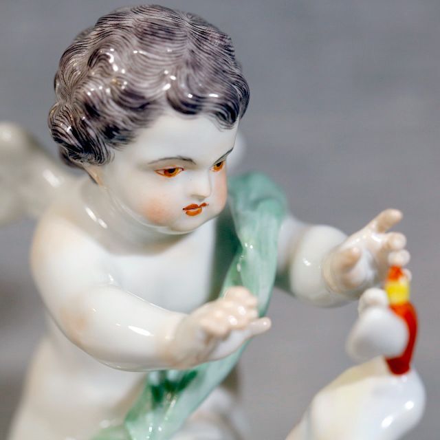 MEISSEN - 【レアセット 1級品】マイセン 天使 連作 デヴィーゼ MEISSEN - 【レアセット 1級品】マイセン 天使 連作 デヴィーゼ