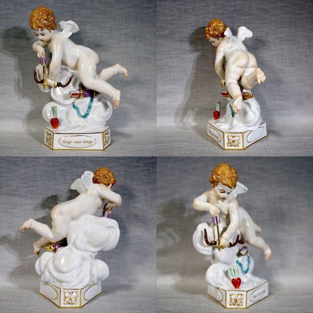 MEISSEN - 【レアセット 1級品】マイセン 天使 連作 デヴィーゼ MEISSEN - 【レアセット 1級品】マイセン 天使 連作 デヴィーゼ