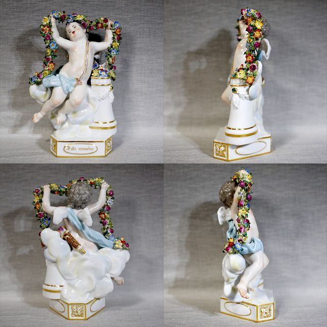 MEISSEN - 【レアセット 1級品】マイセン 天使 連作 デヴィーゼ MEISSEN - 【レアセット 1級品】マイセン 天使 連作 デヴィーゼ