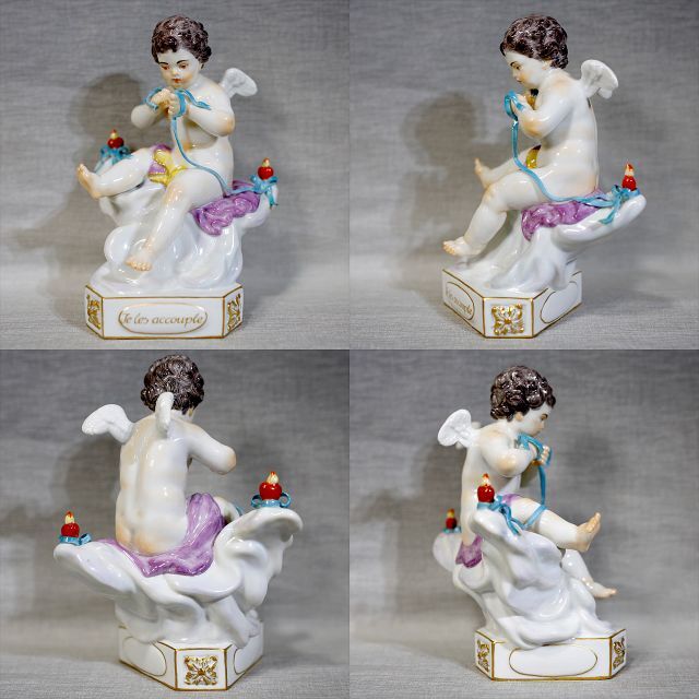 MEISSEN - 【レアセット 1級品】マイセン 天使 連作 デヴィーゼ MEISSEN - 【レアセット 1級品】マイセン 天使 連作 デヴィーゼ