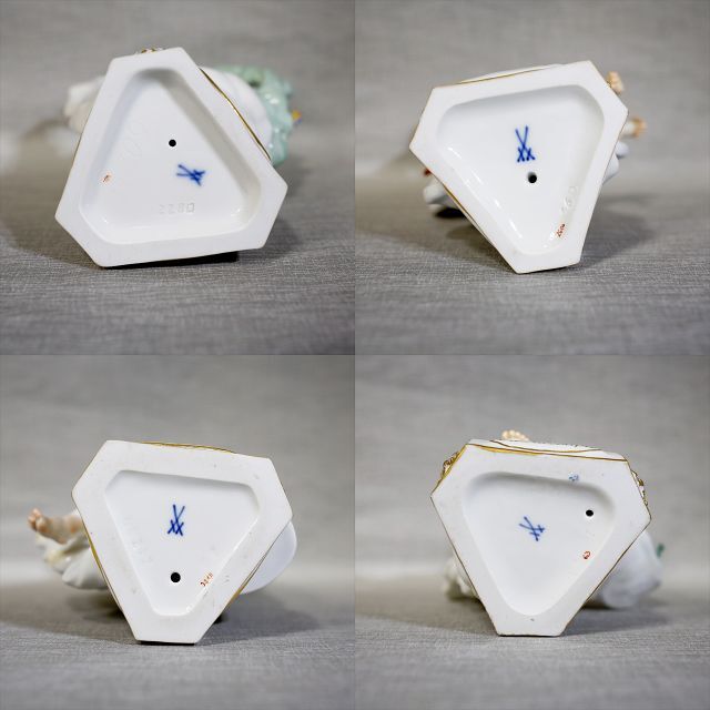 MEISSEN - 【レアセット 1級品】マイセン 天使 連作 デヴィーゼ MEISSEN - 【レアセット 1級品】マイセン 天使 連作 デヴィーゼ