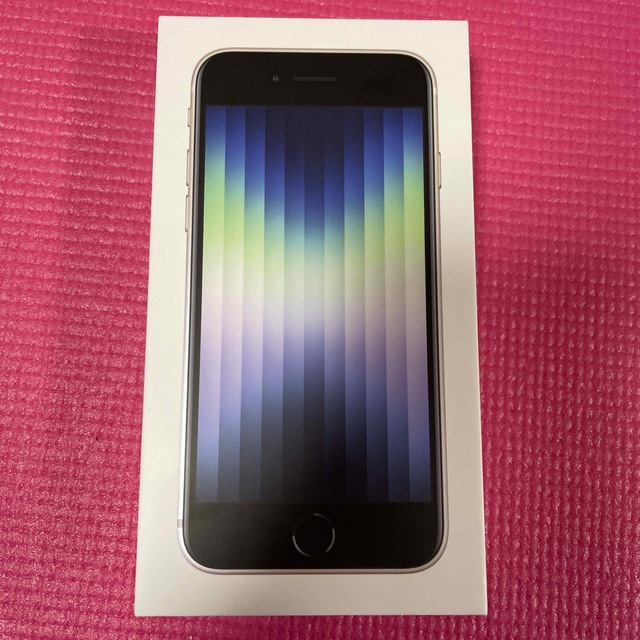 アップル【新品・未使用】SIMフリー iPhone SE (第3世代) 64GB