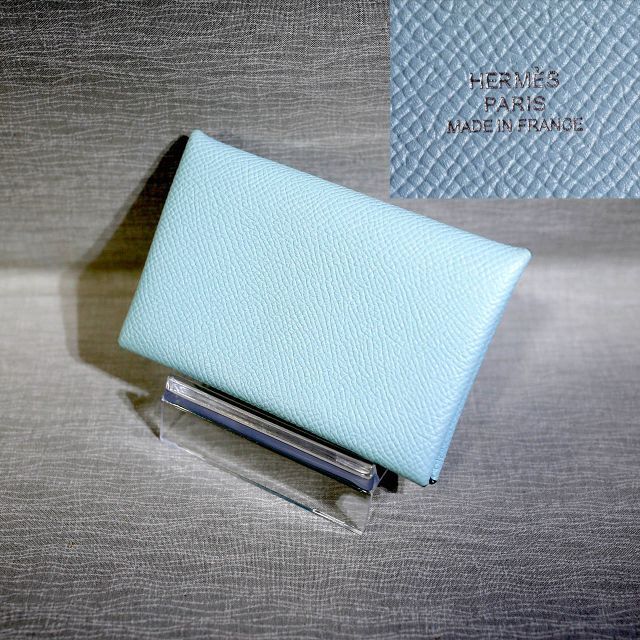 Hermes - 【極美品 送料込み】エルメス カルヴィ セレステ