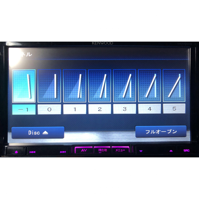 KENWOOD MDV-525 ワンセグ/DVD/USB/SD AV ナビ