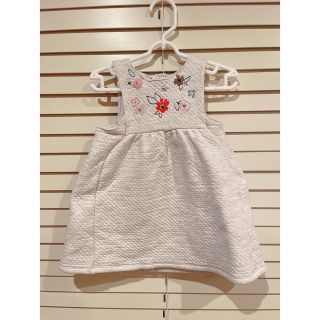 プチバトー(PETIT BATEAU)のPetit Bateau プチバトー　キルティングワンピ　女の子　ワンピース(ワンピース)