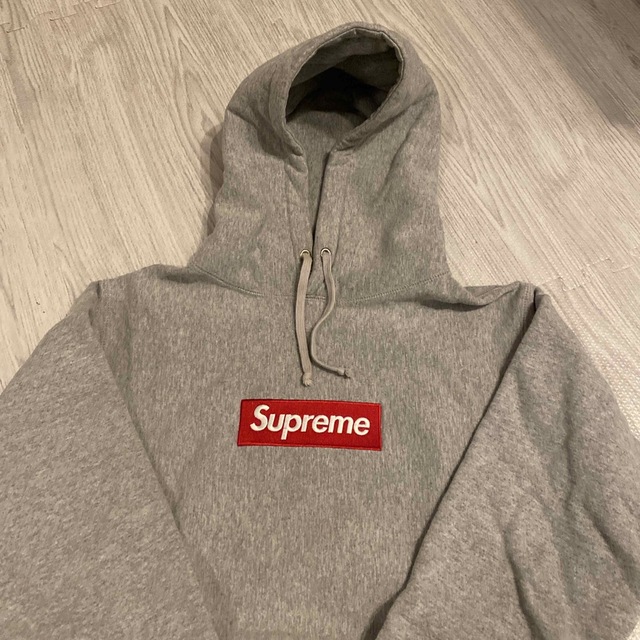 supreme boxlogo パーカー