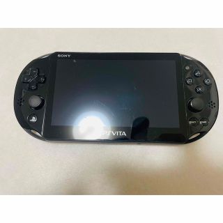 プレイステーションヴィータ(PlayStation Vita)のPSVita PCH-2000 ZA11 本体 ブラック 動作確認済み(家庭用ゲーム機本体)