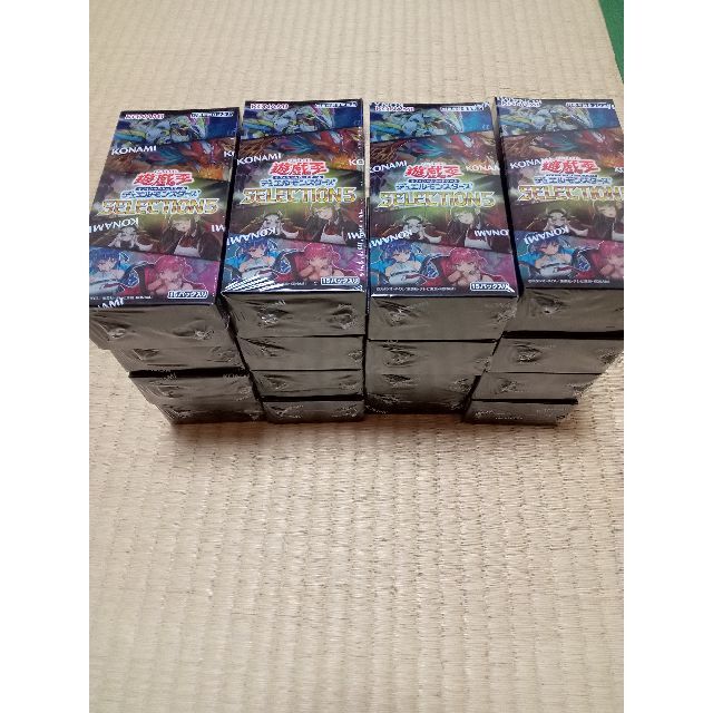 遊戯王　セレクション５　シュリンク付き１６ボックス