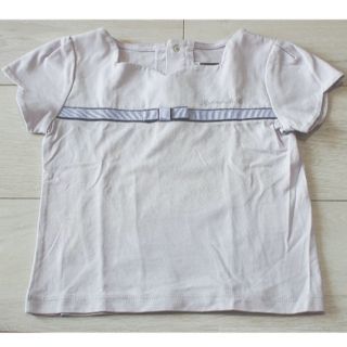 ベベ(BeBe)のBeBe Tシャツ　女の子　100cm　パウダーピンク(Tシャツ/カットソー)