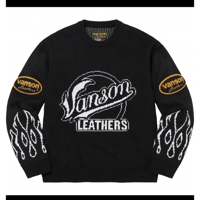 Supreme Vanson Leathers Sweater 22SS