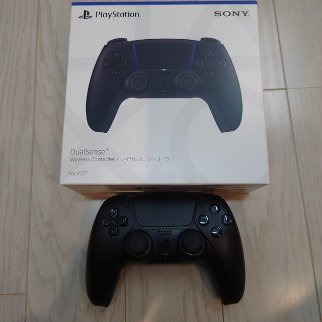 SONY(ソニー)のＰＳ5コントローラーBlackジャンク品 エンタメ/ホビーのゲームソフト/ゲーム機本体(その他)の商品写真