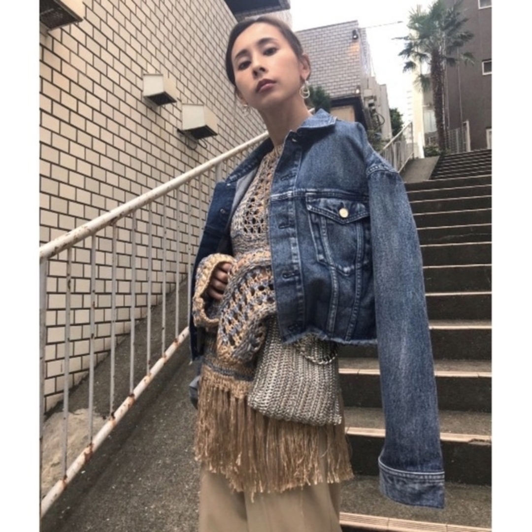 ［Ameri VINTAGE ］4WAY DENIM DRESS COAT