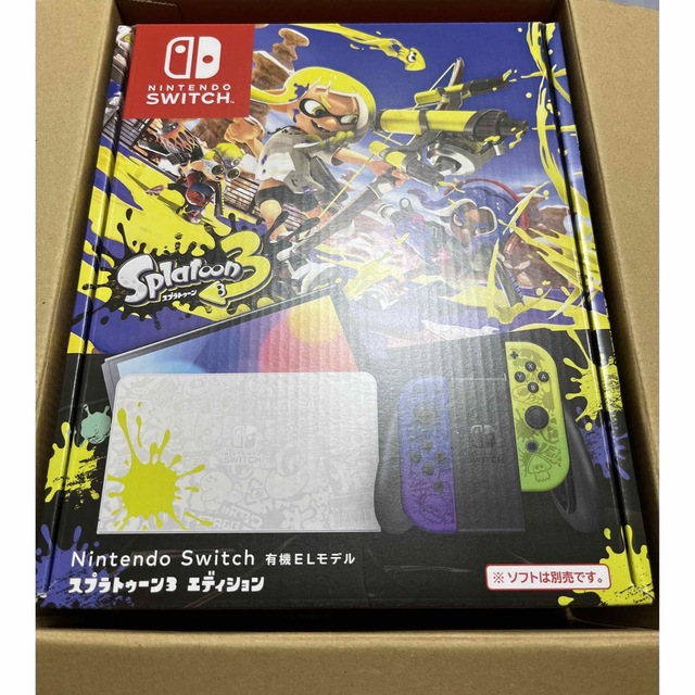 新品 本体 ニンテンドースイッチ スプラトゥーン3エディション 有機EL | フリマアプリ ラクマ
