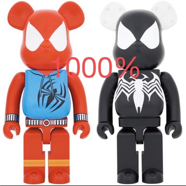 当社の MEDICOM TOY - BE@RBRICK SPIDER-MAN 1000% 2点セット その他