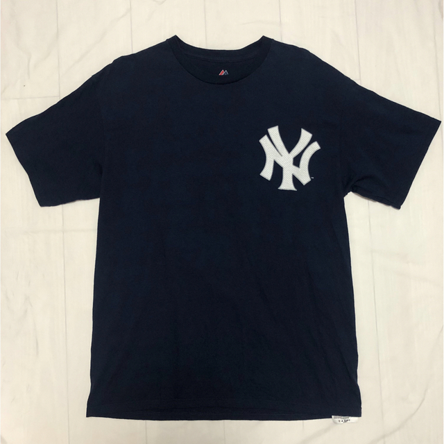 Majestic(マジェスティック)のNew York Yankees ニューヨークヤンキース 田中将大 Tシャツ メンズのトップス(Tシャツ/カットソー(半袖/袖なし))の商品写真