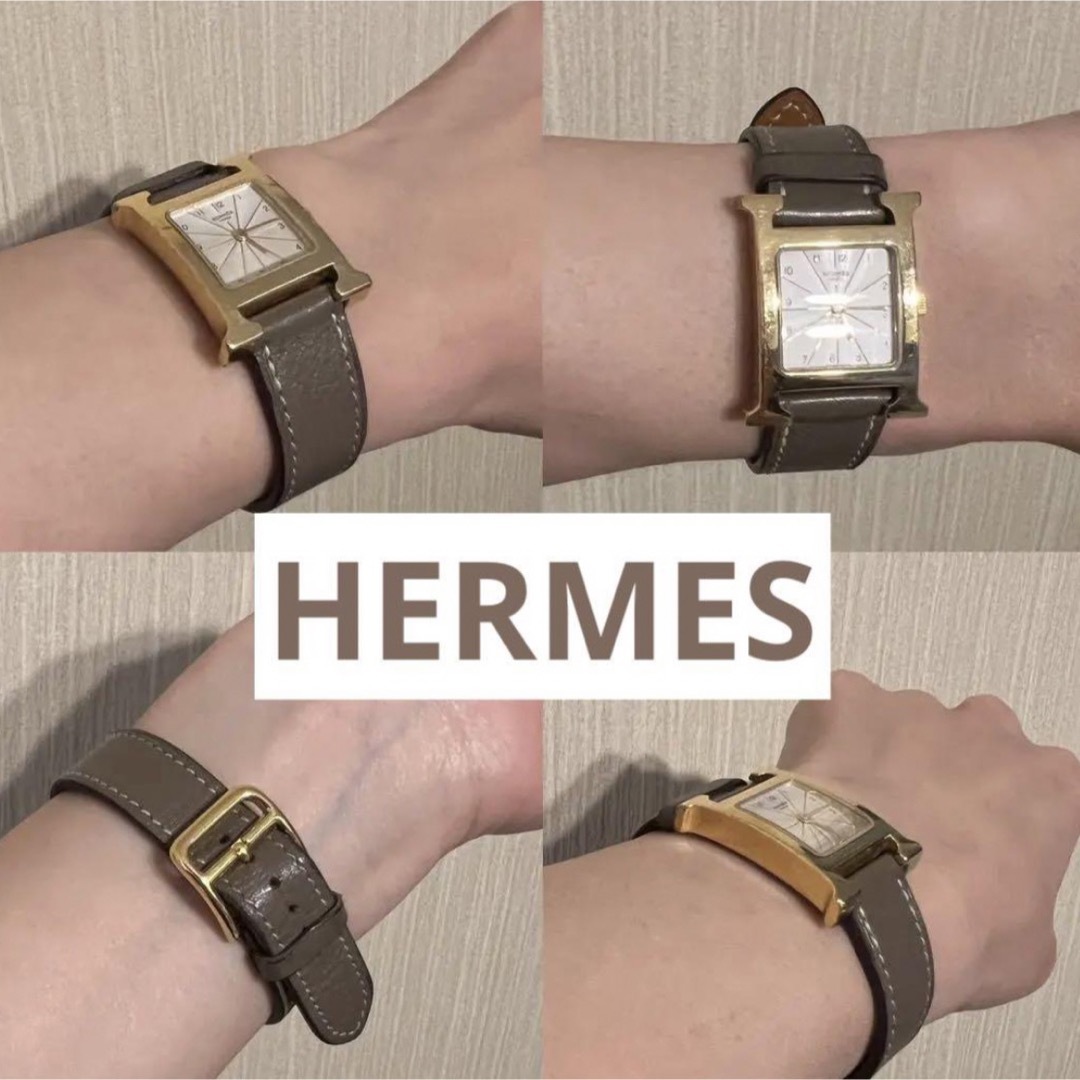 Hermes - 美品☆エルメス　Hウォッチ　時計