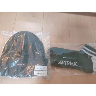 アヴィレックス(AVIREX)のAVIREX ニット帽、靴下(ニット帽/ビーニー)