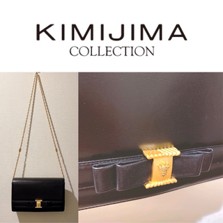 ジェーンマープル(JaneMarple)の【KIMIJIMA collection】♡本革　リボンショルダーバッグ(ショルダーバッグ)