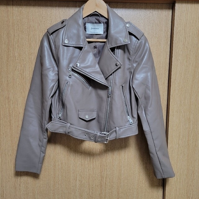 stradivarius ダブルライダース 革ジャン ストラディバリウス Stradivariusの通販 by MSK's shop| ストラディバリウスならラクマ