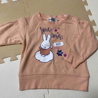 シマムラ(しまむら)のミッフィー トレーナー／ピンク／90(Tシャツ/カットソー)