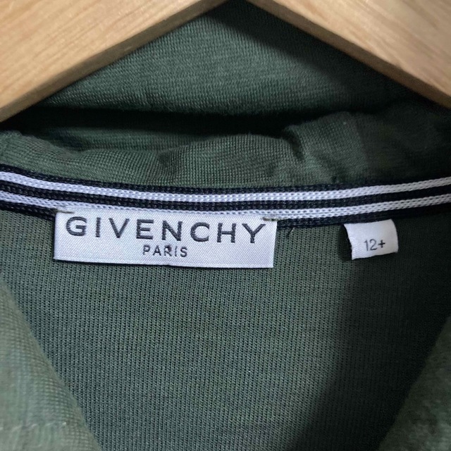 【新品】GIVENCHY ジップアップパーカー カーキ