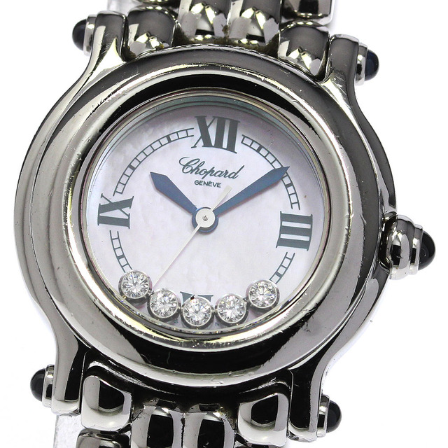 【激安大特価!】 - Chopard 【Chopard】ショパール レディース_719096 クォーツ 27/8250-23 5ダイヤ ハッピースポーツ 腕時計