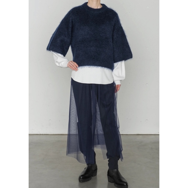 HYKE ハイク MOHAIR CROPPED TOP knit ニット モヘア