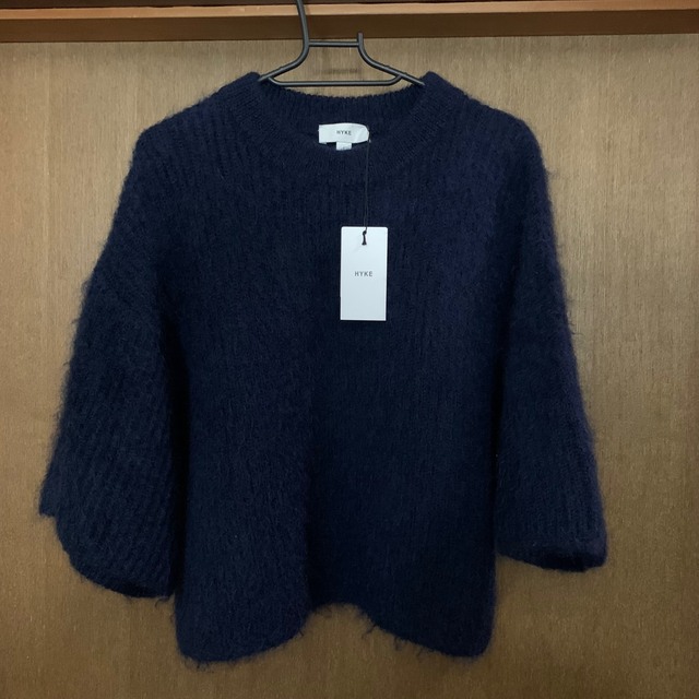 HYKE ハイク MOHAIR CROPPED TOP knit ニット モヘア