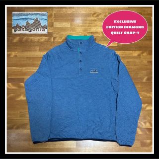 パタゴニア(patagonia)のパタゴニア『ダイヤモンドキルトスナップＴ』(スウェット)