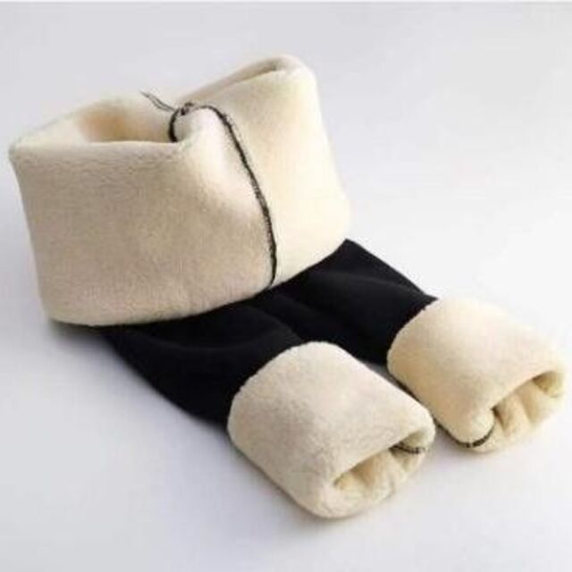 ボアパンツ L レディース パンツ 韓国 裏起毛 防寒 ストレッチ レギンス