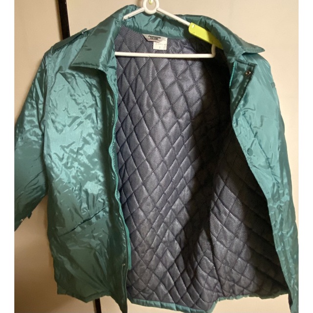 レトロ　平成１１年頃　防寒ジャンパー　内側メッシュのアルミ メンズのジャケット/アウター(ナイロンジャケット)の商品写真