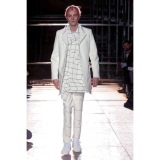 COMME des GARCONS HOMME PLUS - 18SS AD2017 エステル縮絨 マオカラー COMME des GARCONS HOMME PLUS - 18SS AD2017 エステル縮絨 マオカラー