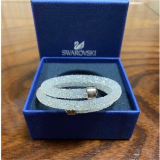 スワロフスキー(SWAROVSKI)のスワロフスキー SWAROVSKI クリスタルダスト 2重ブレスレット  (ブレスレット/バングル)