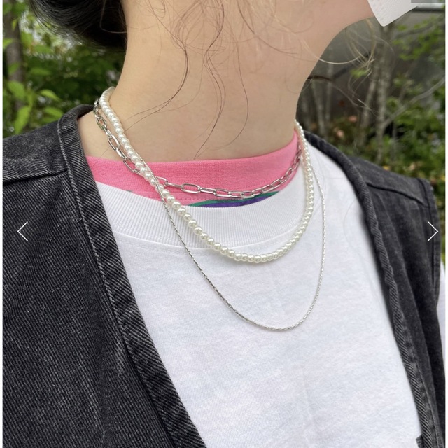 送料無料・名入れ彫刻 AMERI VINTAGE B ijouR.Iチェーンネックレス新品