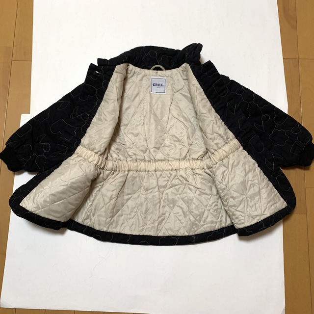 ☆キルティングコート&ハーフパンツ☆110cm キッズ/ベビー/マタニティのキッズ服女の子用(90cm~)(ジャケット/上着)の商品写真