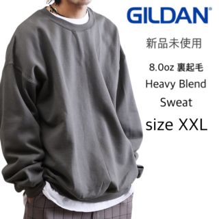 ギルタン(GILDAN)の【ギルダン】新品未使用 8oz 裏起毛 クルーネックスウェット チャコールXXL(スウェット)