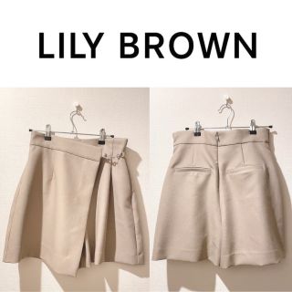 【LILYBROWN】定価¥10,780♡ ビット付ラップデザインショートパンツ