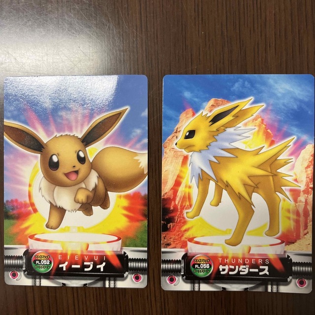 ポケモンカードダス ずかん 【ミミロル＆ブイゼル】（プリズムクリアカード）