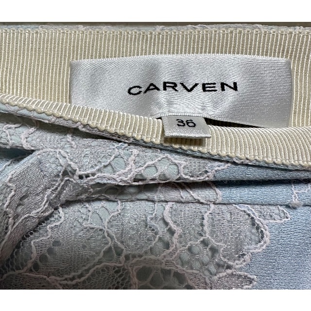 CARVEN - Carven レースタイトスカート 石原さとみ 東京メトロの通販