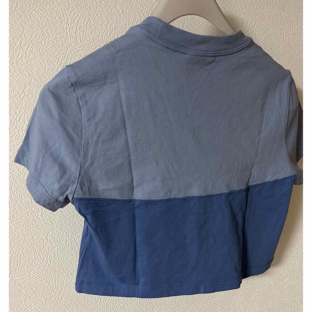 NIKE(ナイキ)のNIKE ナイキ ツートンカラー ショート Tシャツ レディースS レディースのトップス(Tシャツ(半袖/袖なし))の商品写真