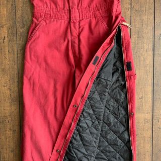 BERNE オーバーオールSサイズ/ベルン、WB515CR、暖パン