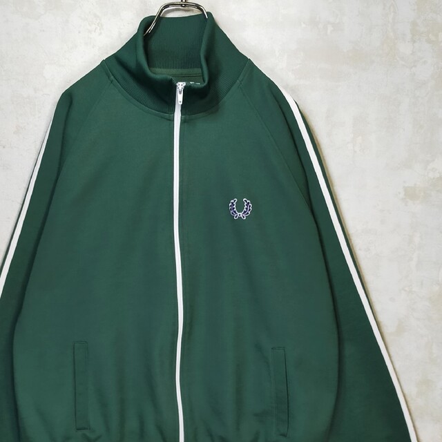 fred perry フレッドペリー　90s　グリーン　ジャージ　緑