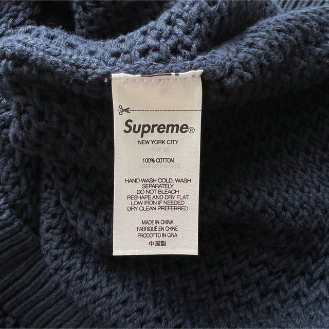 します Supreme - Supreme Open Knit Small Box Sweaterの通販 by dyt