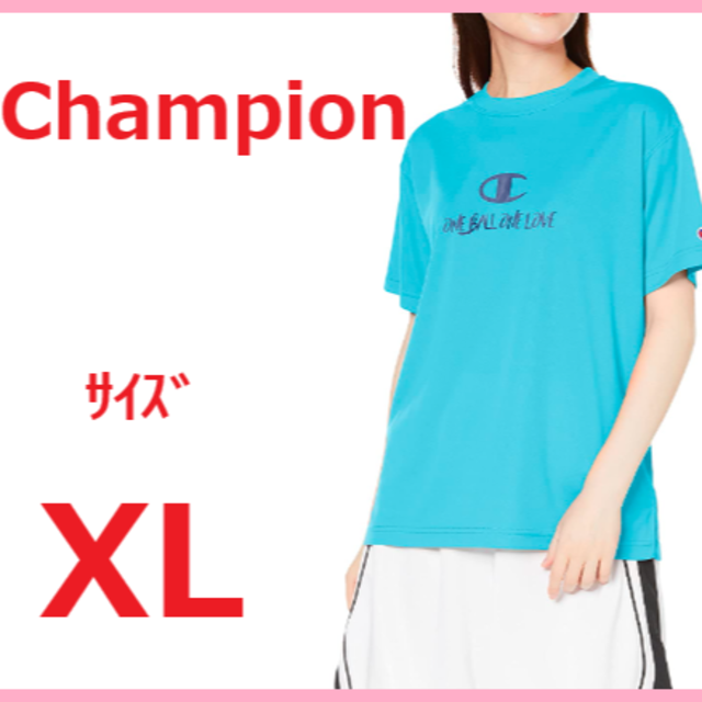 Champion(チャンピオン)のチャンピオン Tシャツ 速乾 抗菌 防臭 グラフィックプリント サイズ　XL レディースのトップス(Tシャツ(半袖/袖なし))の商品写真