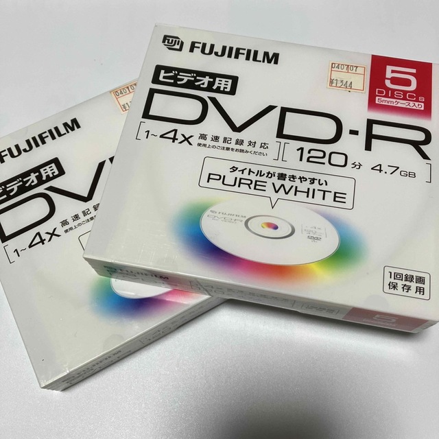 富士フイルム(フジフイルム)のDVD-R 富士フイルム　ビデオ用 スマホ/家電/カメラのテレビ/映像機器(その他)の商品写真